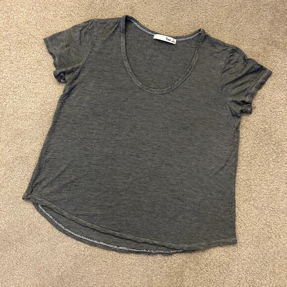 Aritzia Wilfred Free Gray Loungewear Casual Valmere T-shirt Size S - Picture 2 of 7